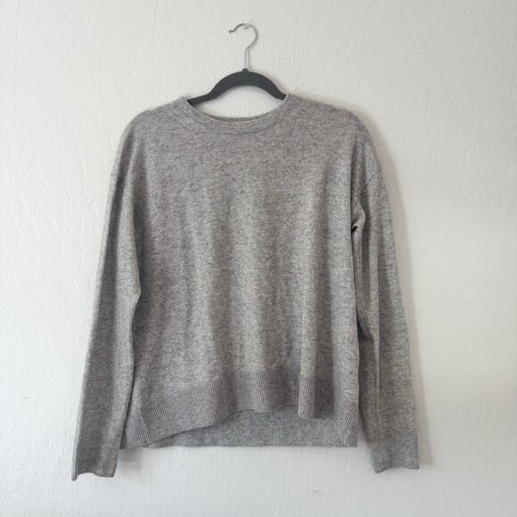Vince Classic Wool/Cashmere Blend Gray Pullover Sweater - Picture 1 of 5